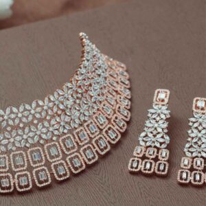 The Eternal Radiance Bridal Choker Suite
