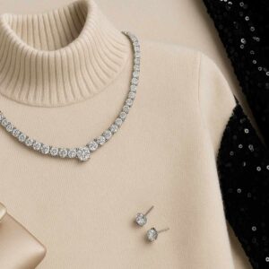 The Celestial Diamond-Cut Tennis Suite